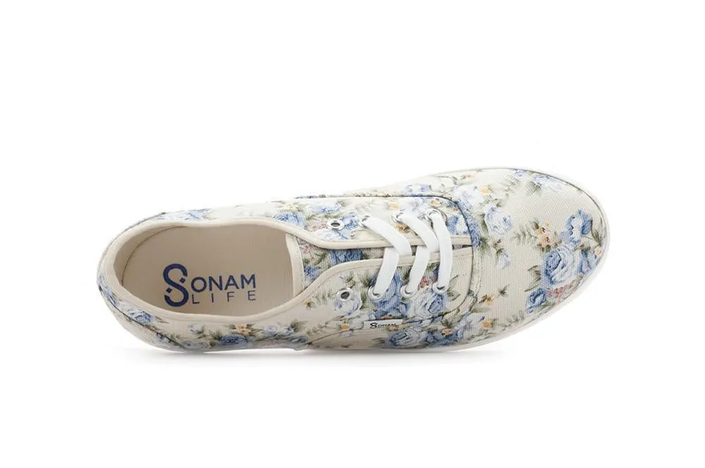 Pema White Floral