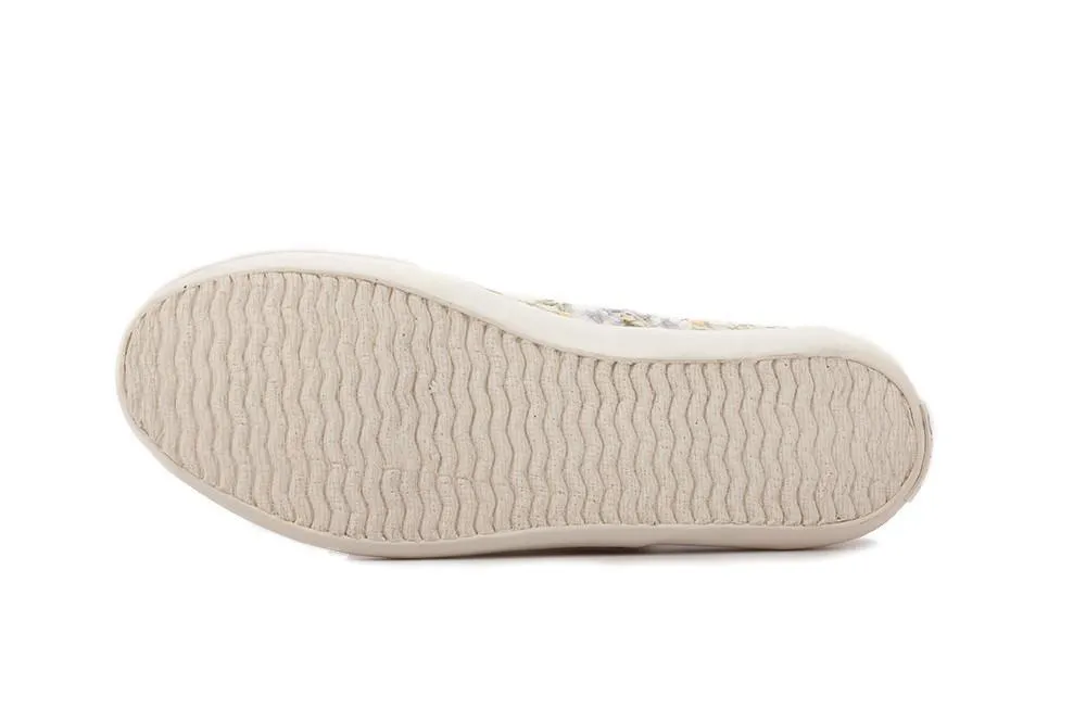Pema White Floral