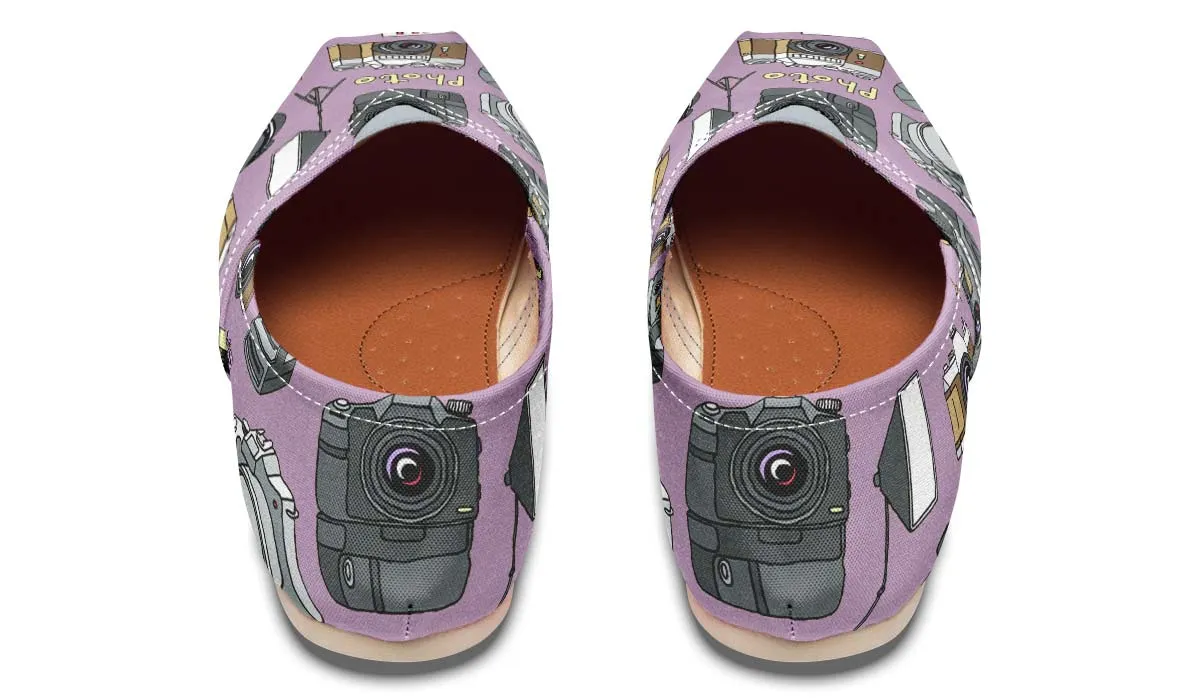 Photography Pattern Casual Shoes