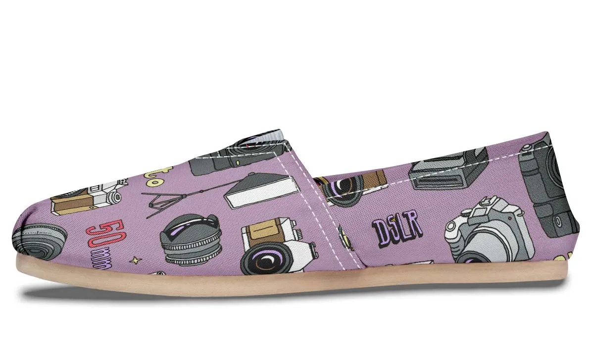 Photography Pattern Casual Shoes