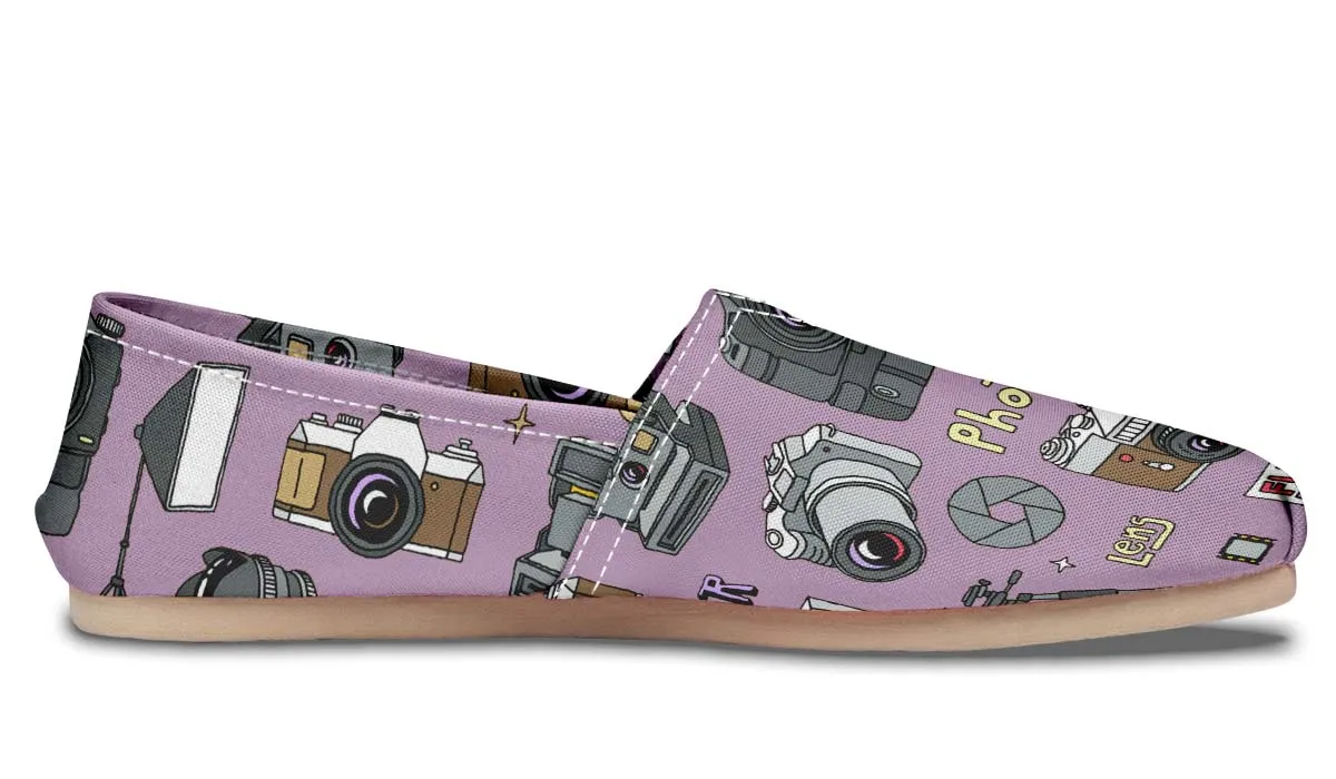 Photography Pattern Casual Shoes