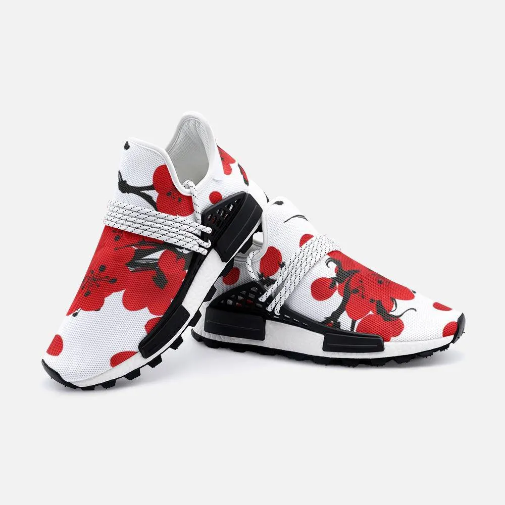 Plum blossom Unisex Lightweight Custom shoes