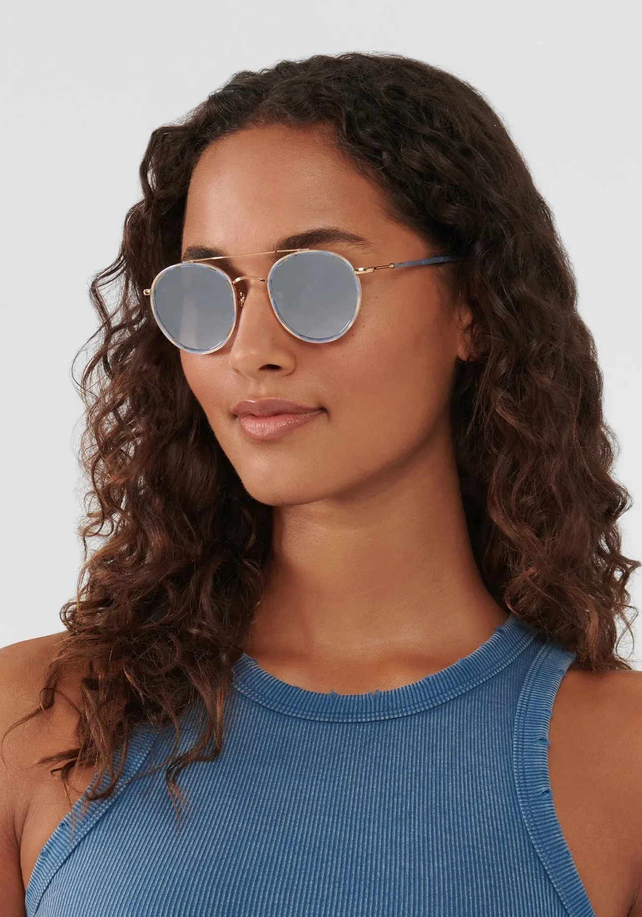 Porter 18K Titanium   Opaline Mirrored