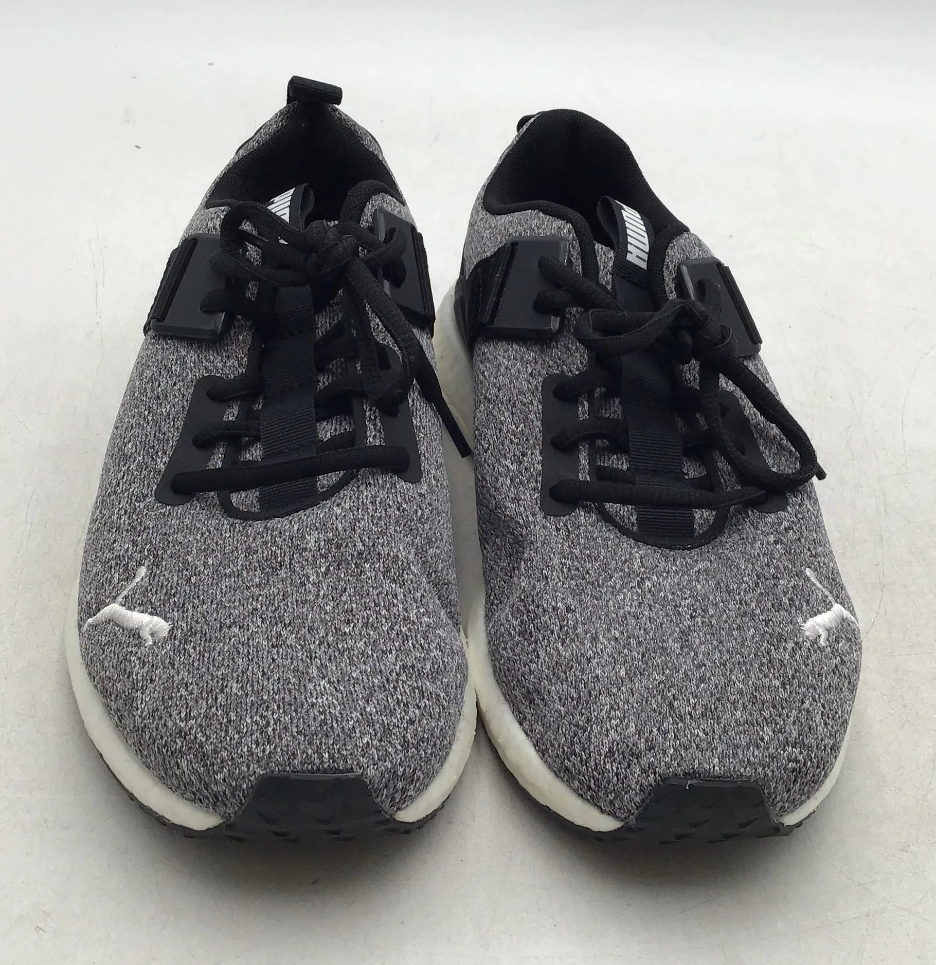 Puma Women's Mega NRGY Street 191399-04 Black Low Top Running Shoes - Size 8.5