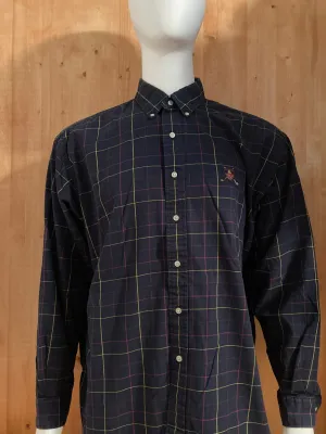 RALPH LAUREN GOLF Adult T-Shirt Tee Shirt XL Xtra Extra Large Long Sleeve Button Down Dress Shirt