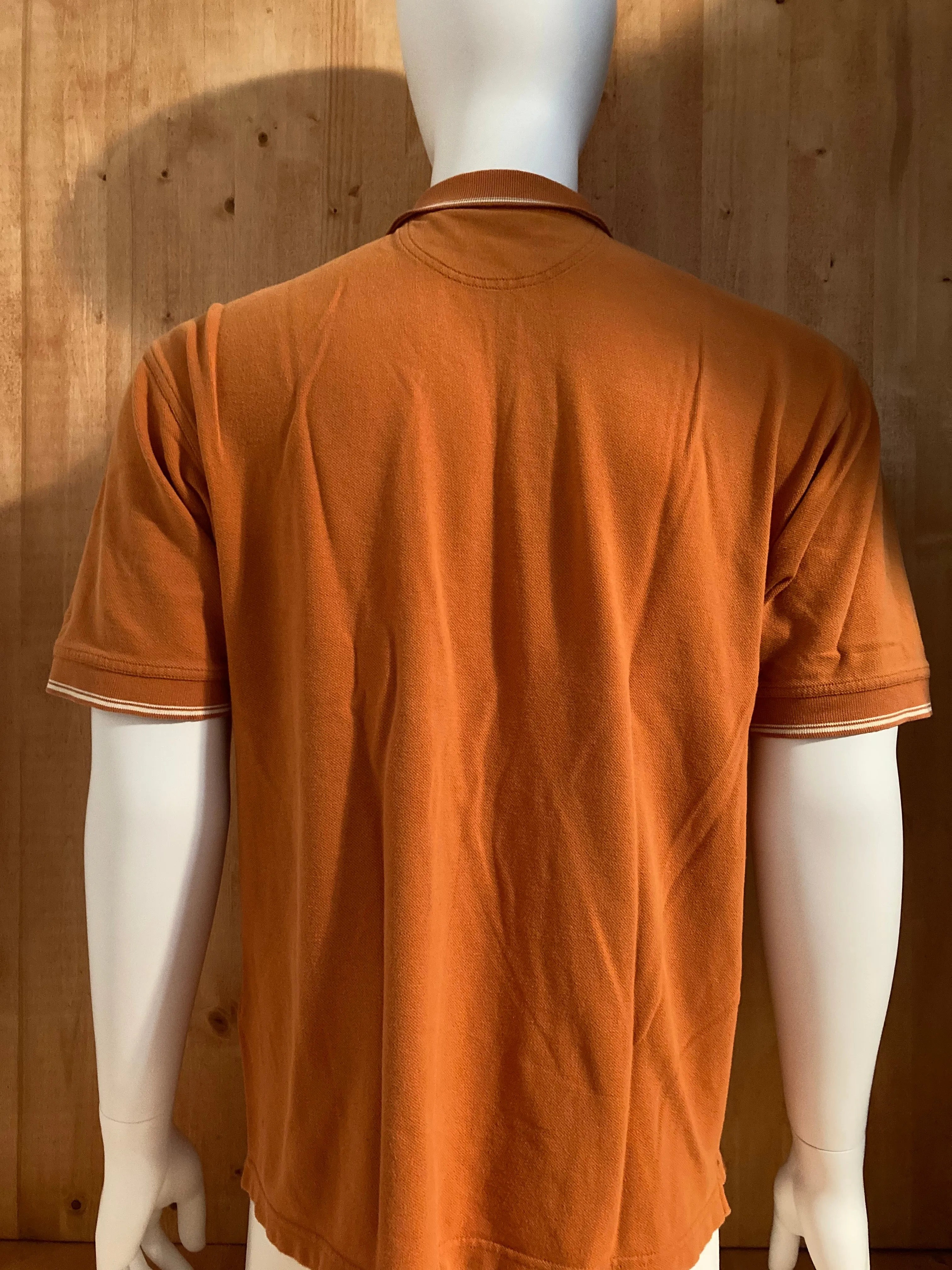 REEBOK "GOLF" Adult M Medium MD Orange T-Shirt Tee Shirt Polo