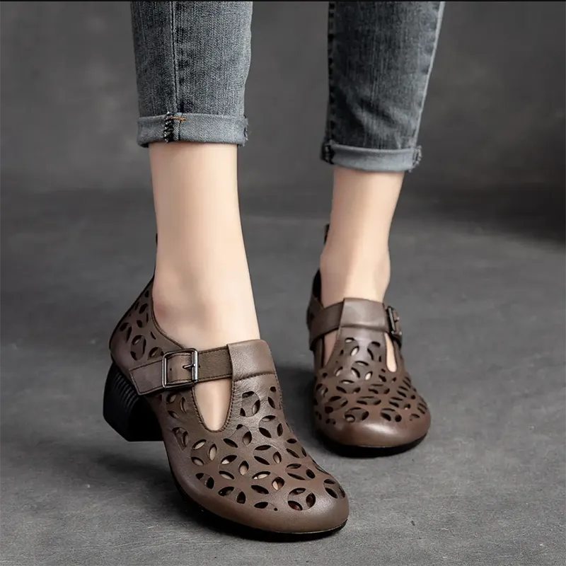 Retro ethnic style casual shoes