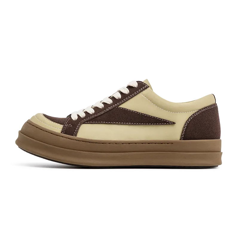 Retro Splicing Casual Shoes