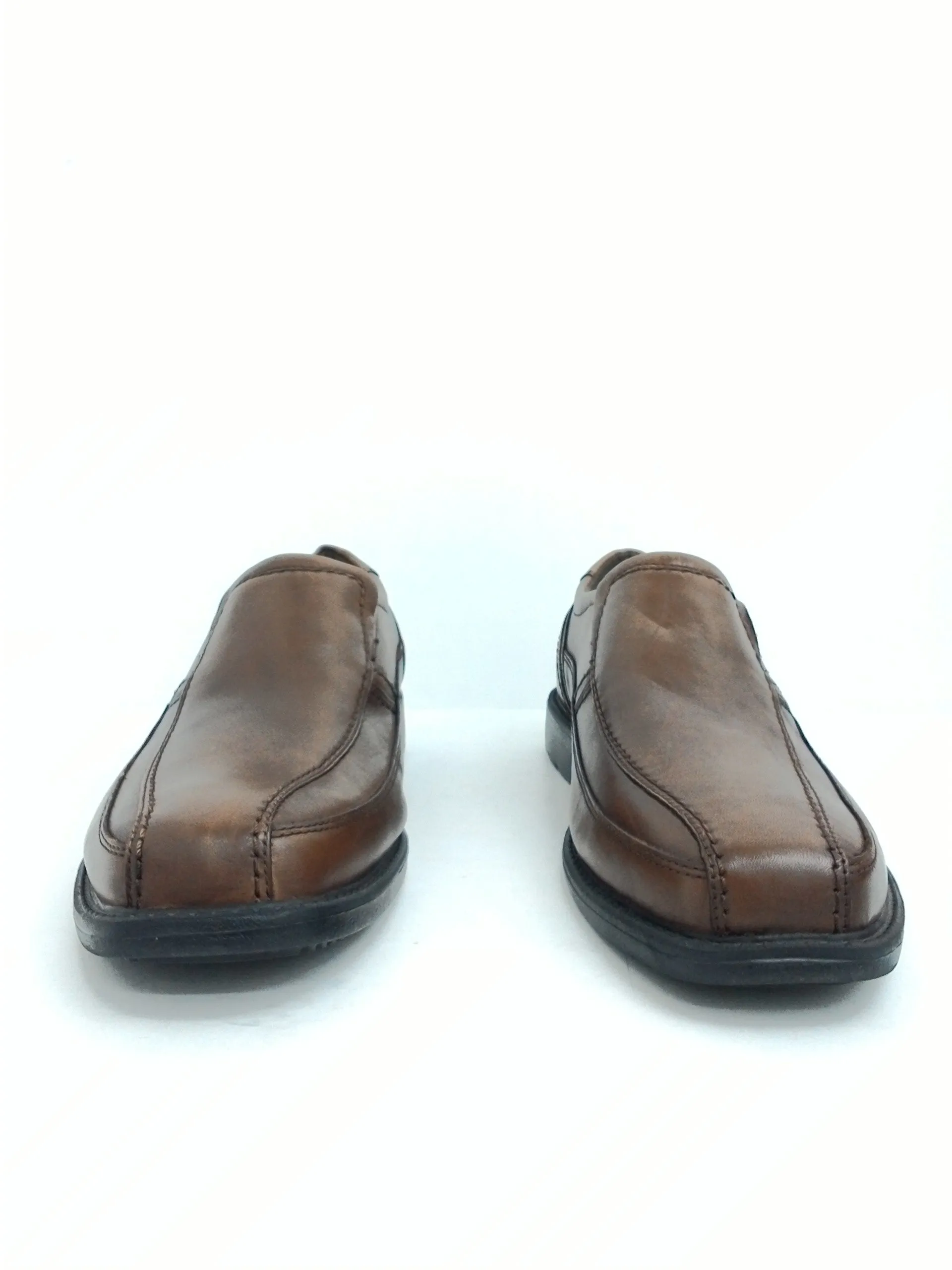 Rockport Men's Style Leader 2 Bike Toe Slip on , Brown Size 8.5 M