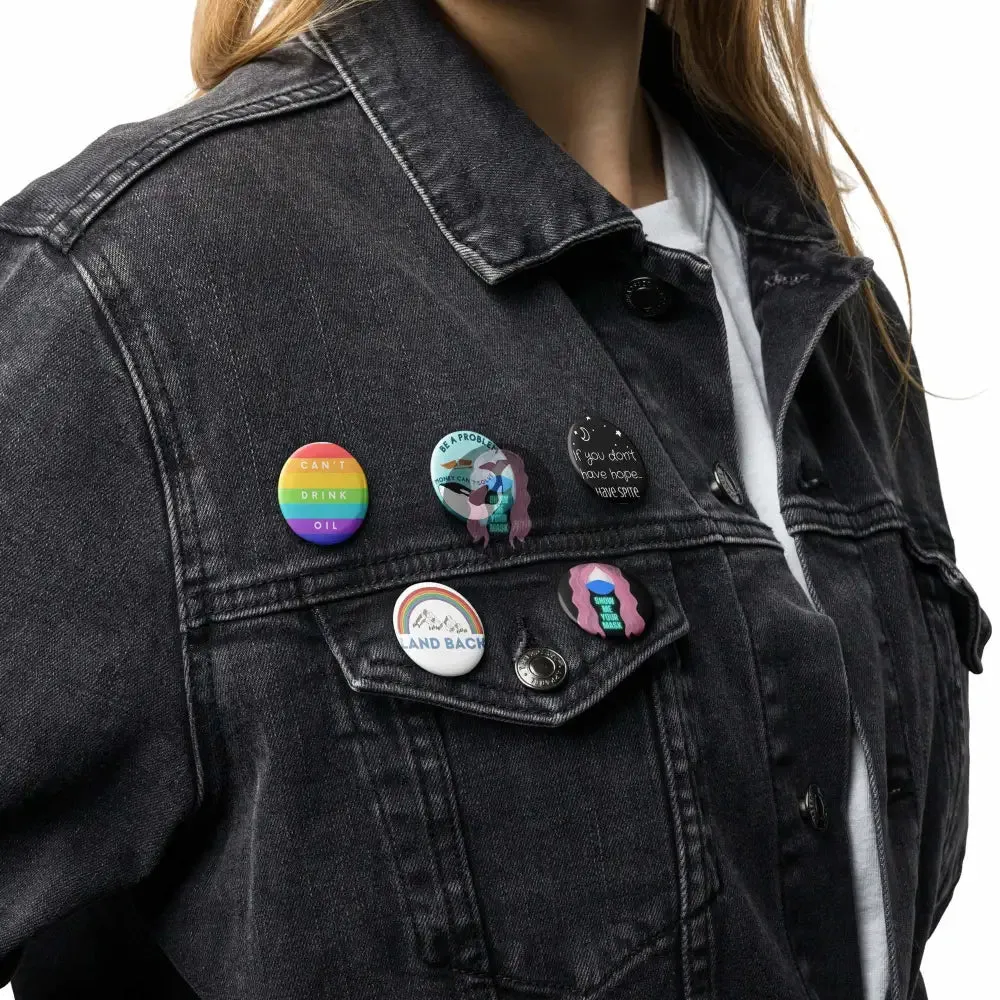 Second Set of pin buttons