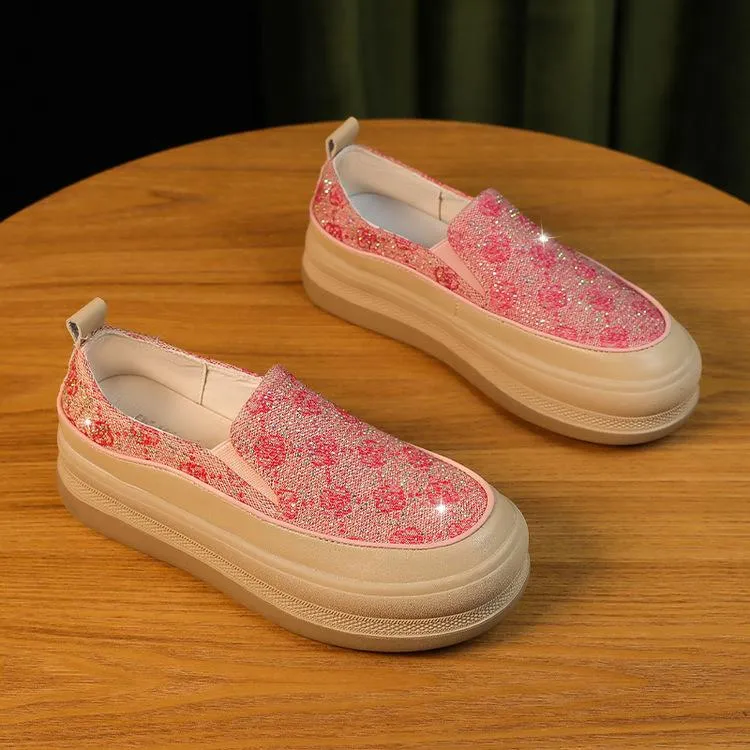 Shallow Casual Printing Shoes