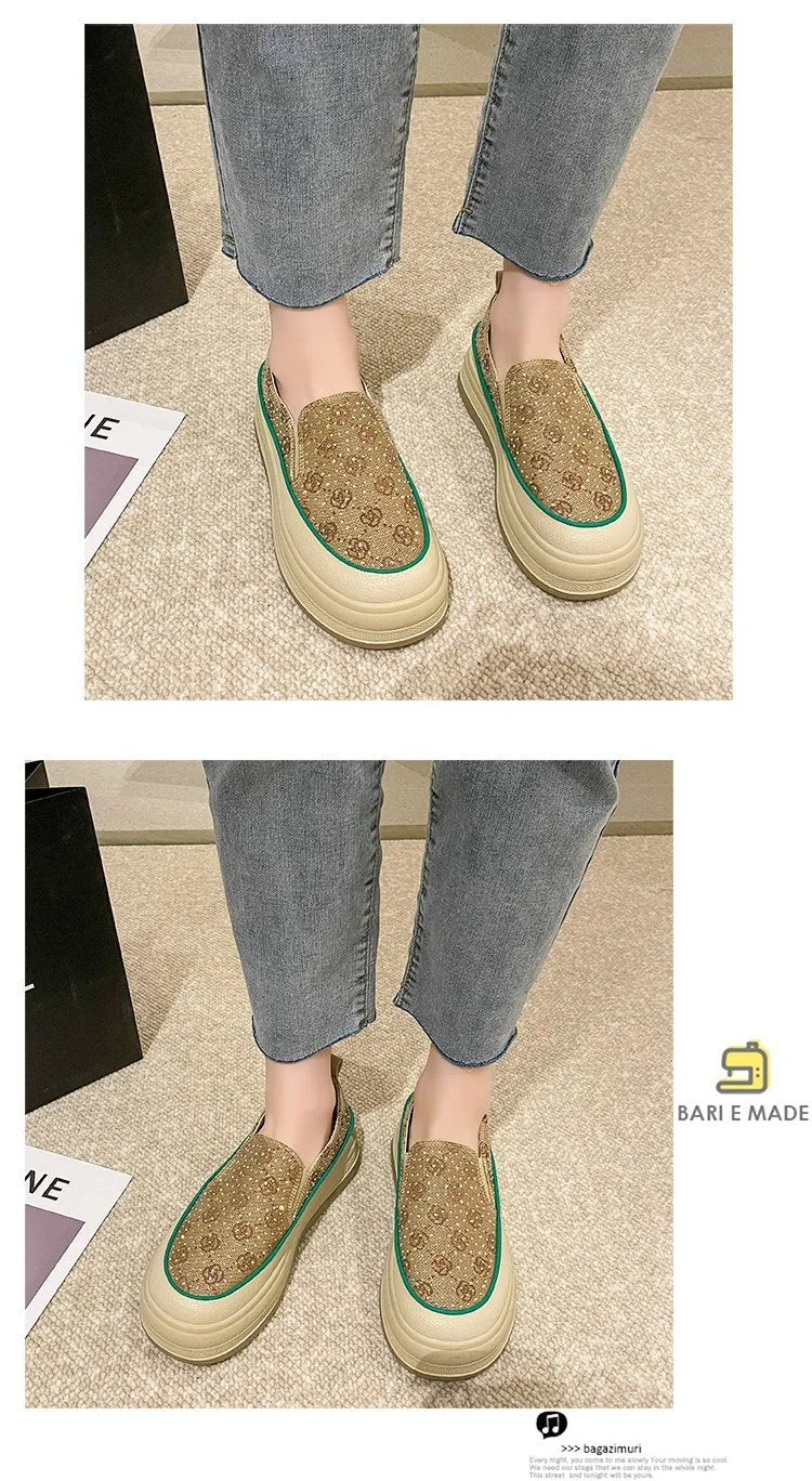 Shallow Casual Printing Shoes