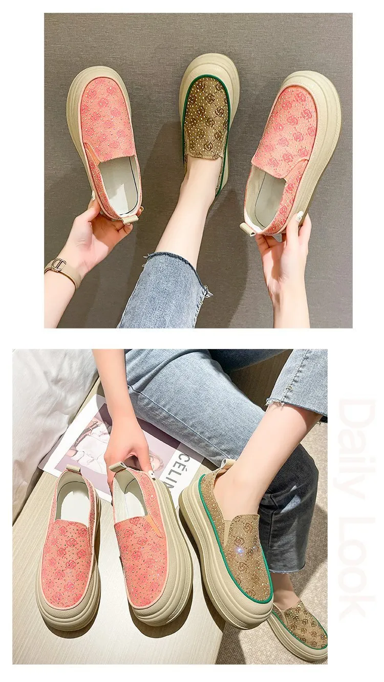 Shallow Casual Printing Shoes