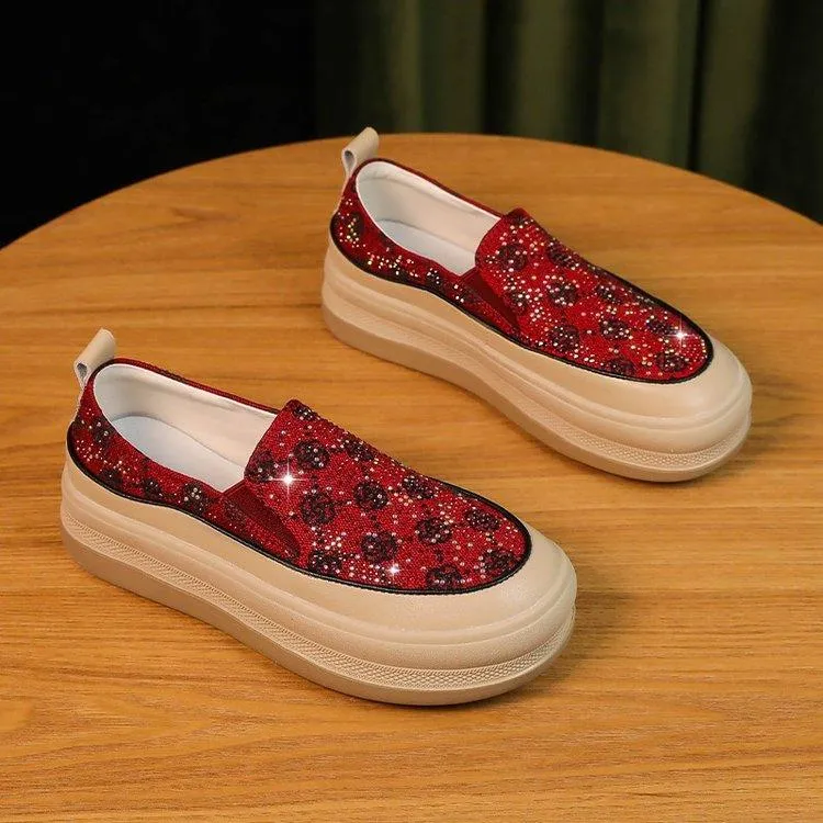 Shallow Casual Printing Shoes