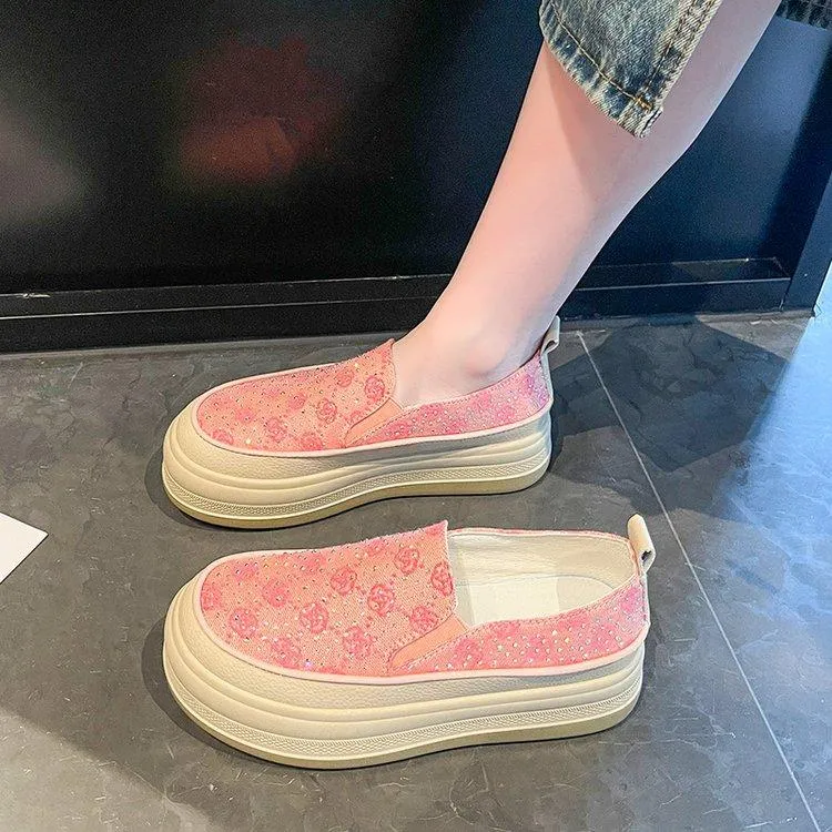 Shallow Casual Printing Shoes