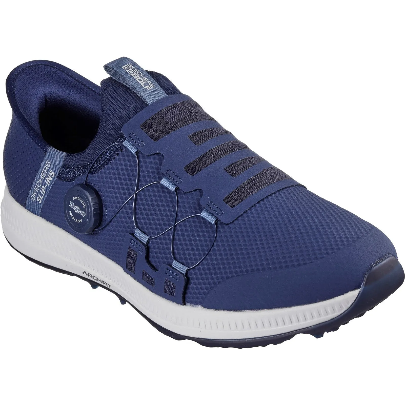 Skechers Mens Go Golf Elite 5 Slip 'In Arch Fit Golf Shoes - Navy