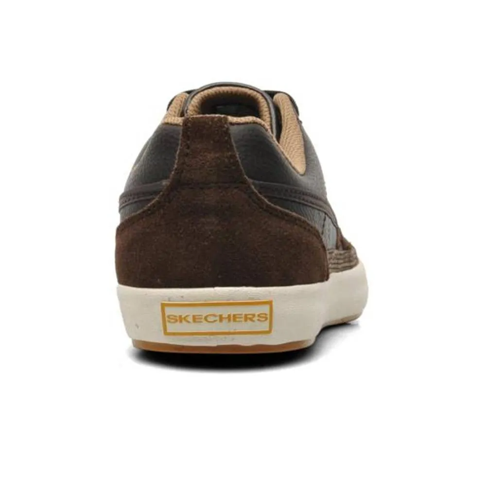 Skechers Planfix Skate Shoes Brown Final Clearance Sale