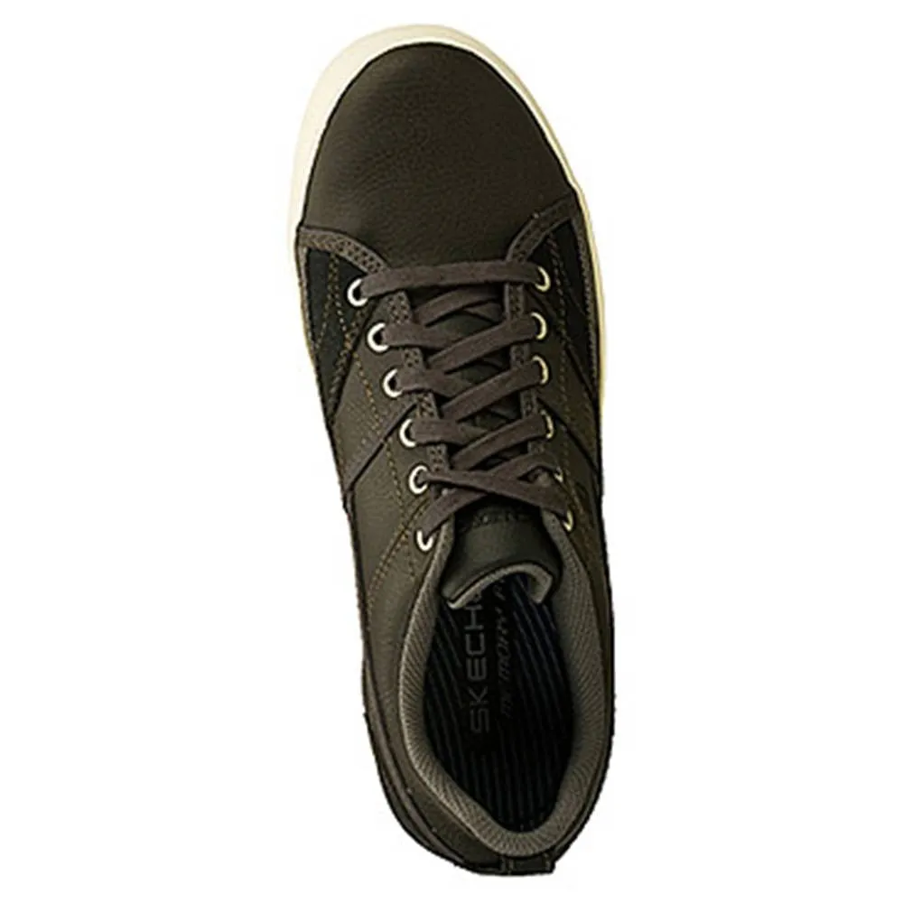 Skechers Planfix Skate Shoes Brown Final Clearance Sale