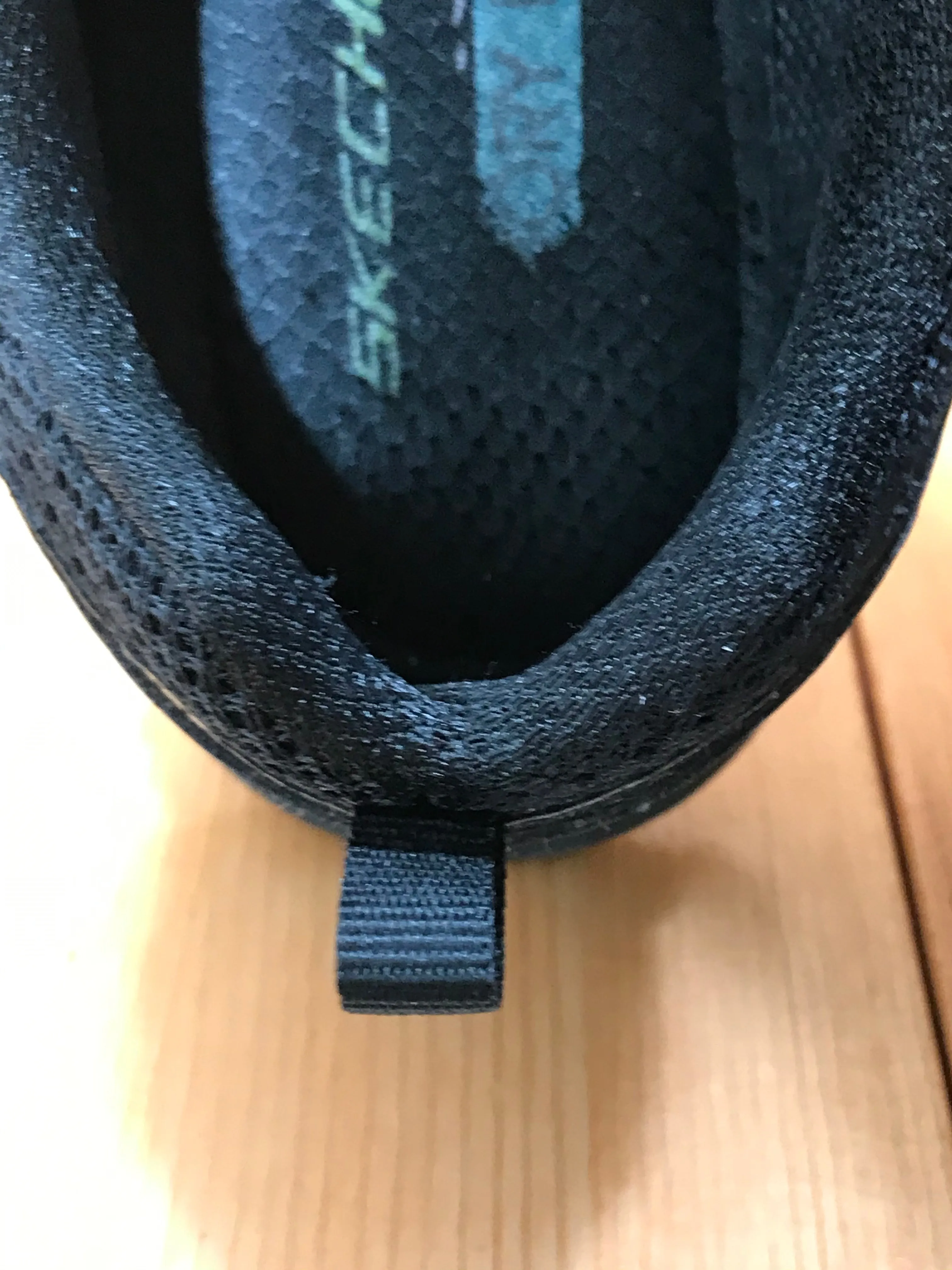 SKECHERS SKETCHERS SYNERGY LOOK BOOK Women's Size 9 Leather Shoes Sneakers Triple Black 11963