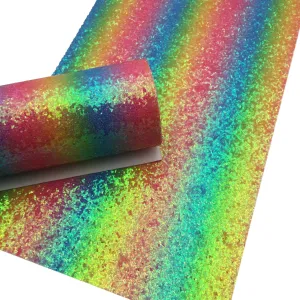 SNOW CONE Chunky Glitter Canvas Sheet