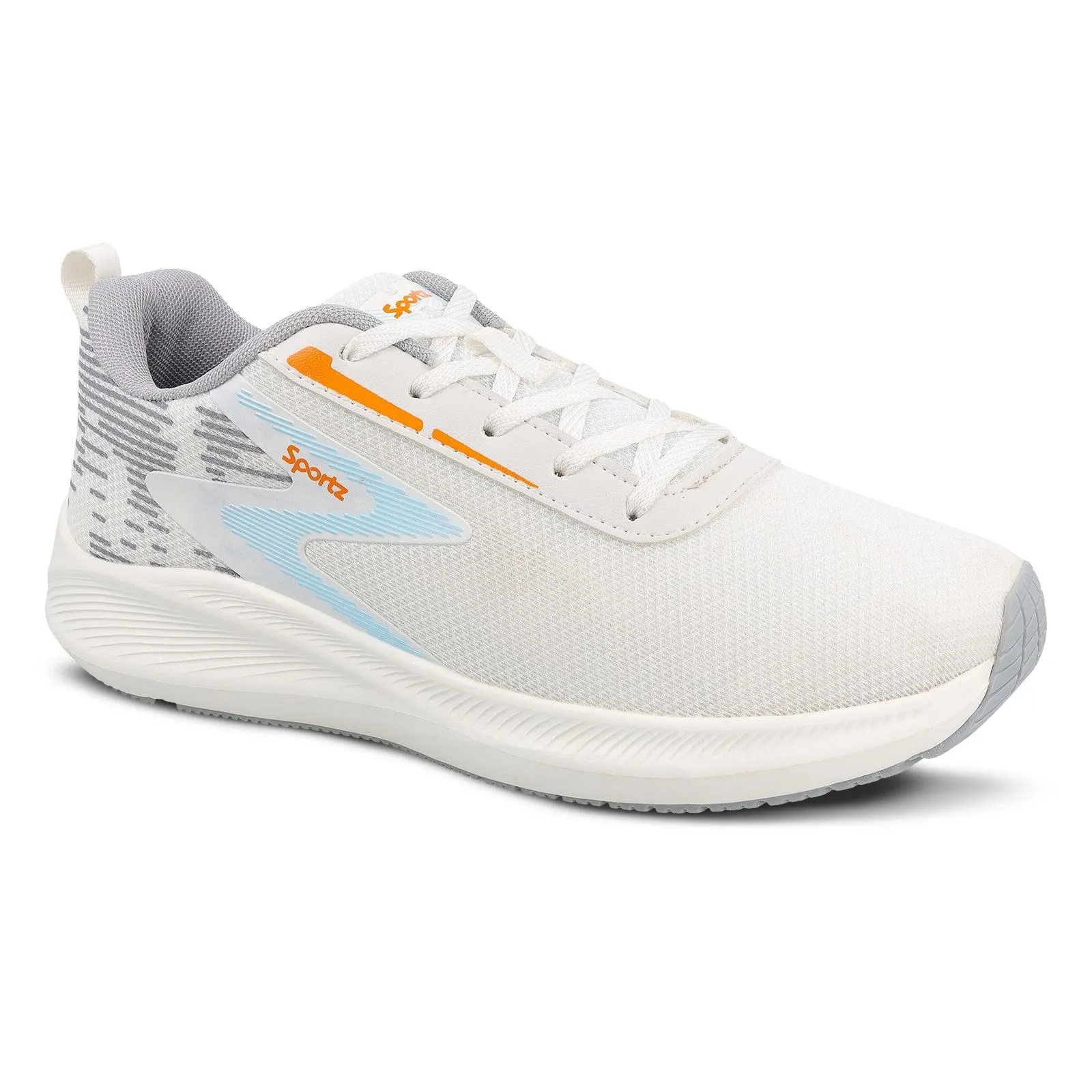 Stylex Men's Lace-up Sports Shoe - WS9611 White
