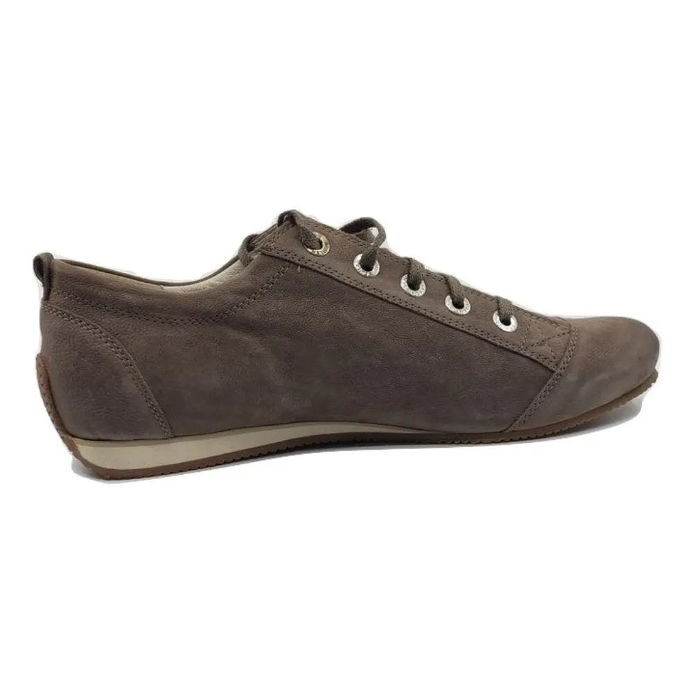 Tanja Taupe Suede Semler Sneaker Flats