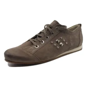 Tanja Taupe Suede Semler Sneaker Flats