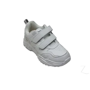 Toughees Thato Velcro Takkie - White