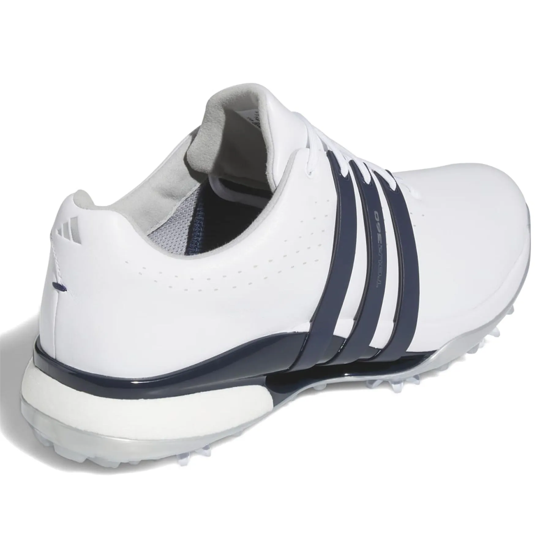 Tour360 24 Boost Golf Shoes White/Collegiate Navy/Silver - SS24