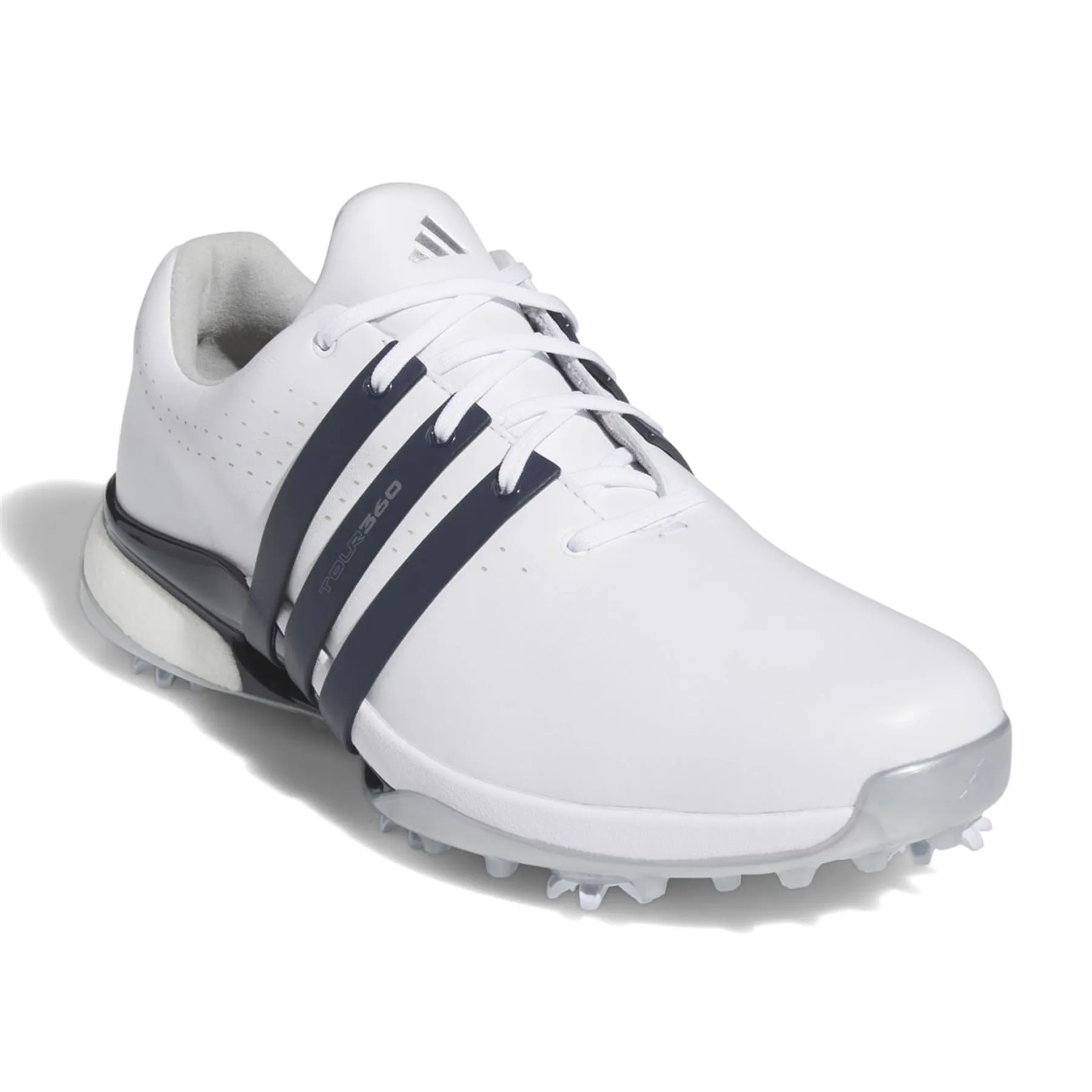 Tour360 24 Boost Golf Shoes White/Collegiate Navy/Silver - SS24