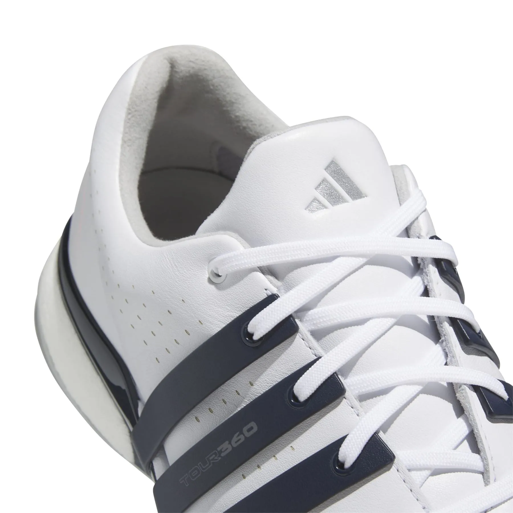 Tour360 24 Boost Golf Shoes White/Collegiate Navy/Silver - SS24