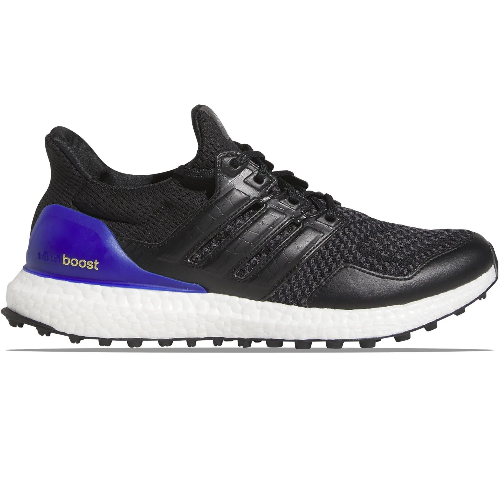 Ultraboost Spikeless Golf Shoes Core Black/Black/Lucid Blue - AW23