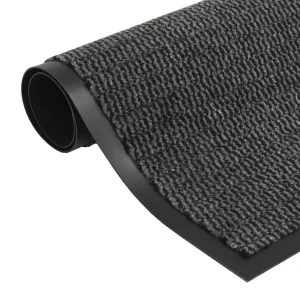 vidaXL Dust Control Mat Rectangular Tufted 40x60 cm Anthracite
