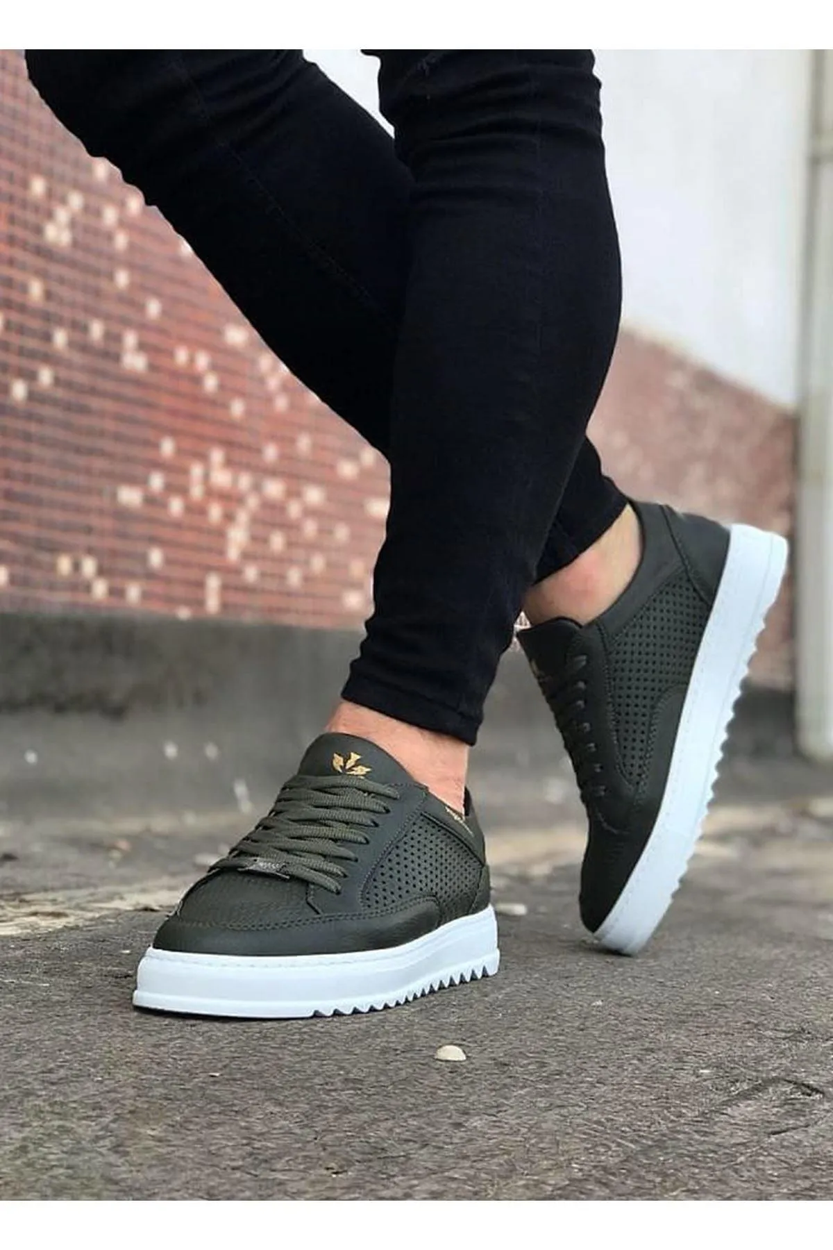 WG505 Khaki Men's Casual Shoes