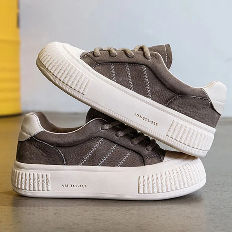 Women Fashion Quilted Leather Soft Casual Shoes