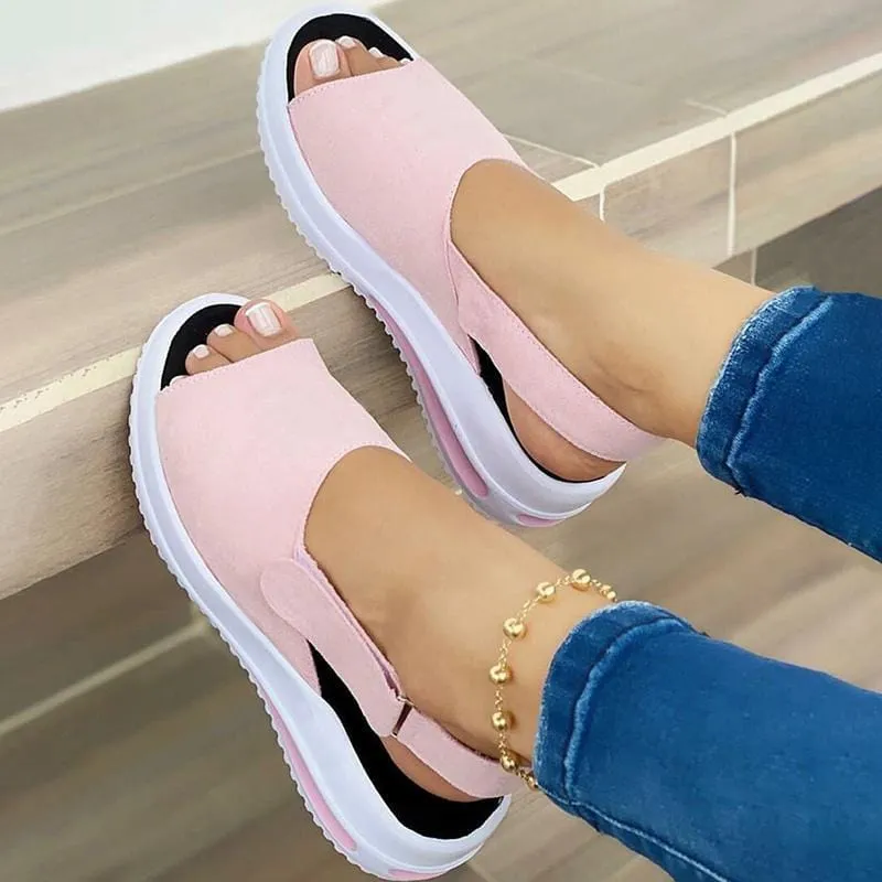 Women's Comfy Sports Knit fashionable comfortable sandals