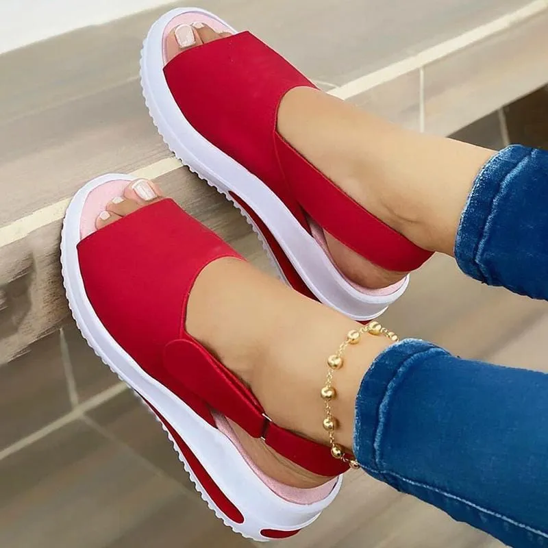 Women's Comfy Sports Knit fashionable comfortable sandals