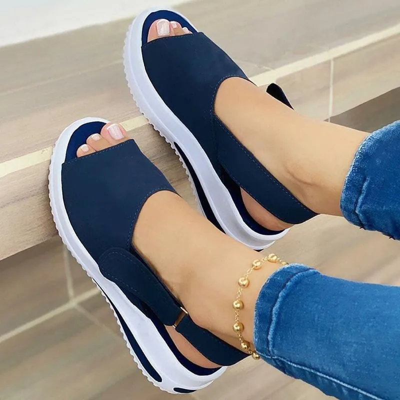 Women's Comfy Sports Knit fashionable comfortable sandals