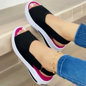 Women's Comfy Sports Knit fashionable comfortable sandals