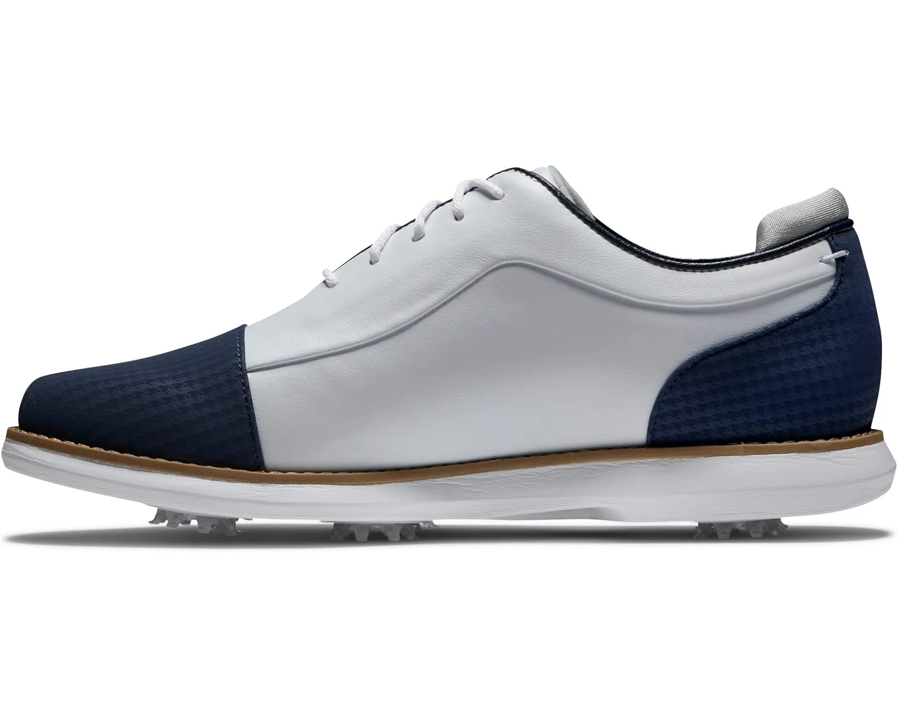 Women's FootJoy Traditions Cap Toe Golf Shoes- Previous Season