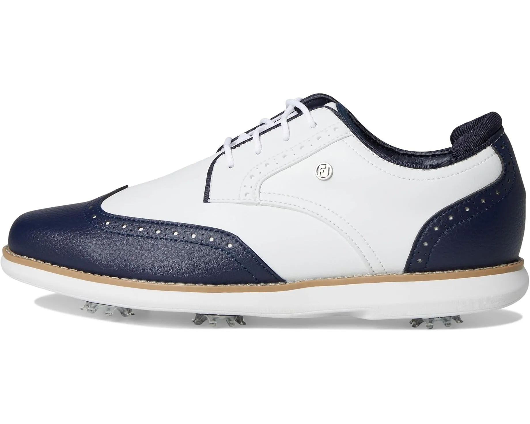 Women's FootJoy Traditions Shield Tip Golf Shoes
