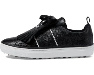 Women's GFORE Durf Pebble Leather Kiltie Golf Shoes