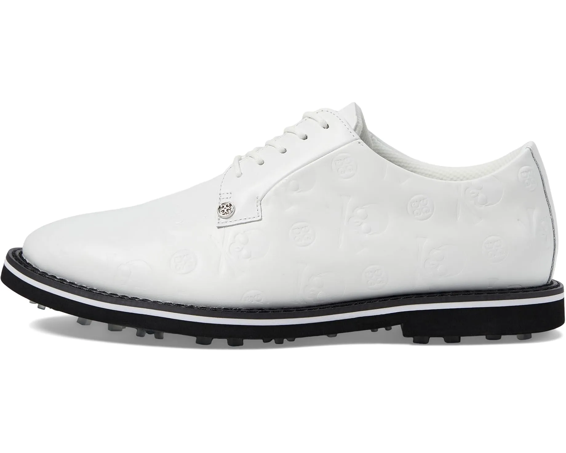 Women's Men's GFORE Gallivanter Debossed Skull & Ts Leather Golf Shoes