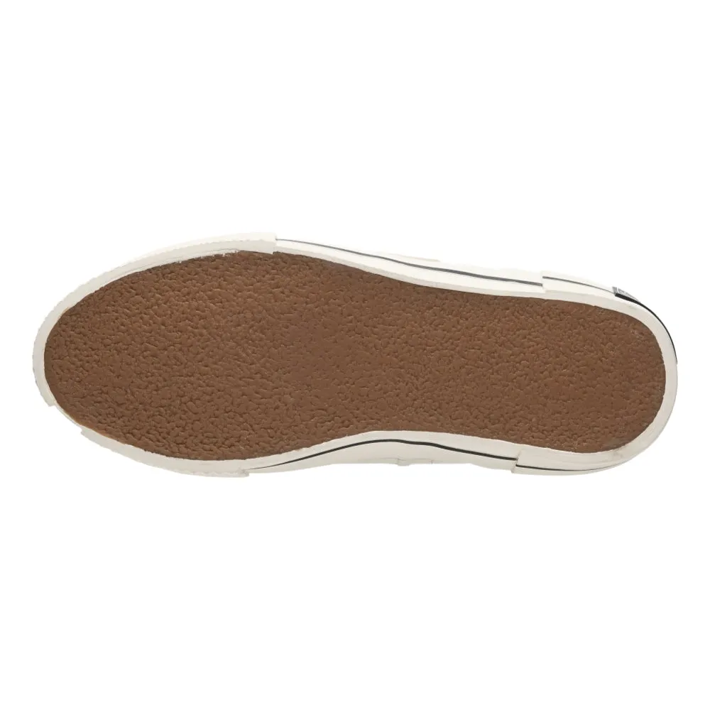 XVESSEL CANVAS TIRAMISU LOW SHOES-BLACK