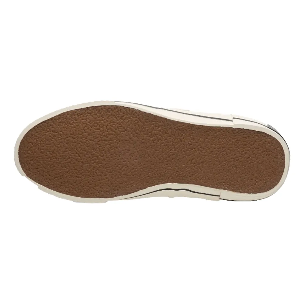 XVESSEL CANVAS TIRAMISU LOW SHOES-WHITE