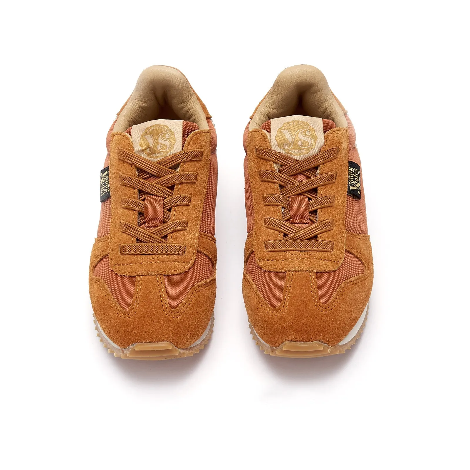 Young Soles Keegan Sneaker Orange Rust