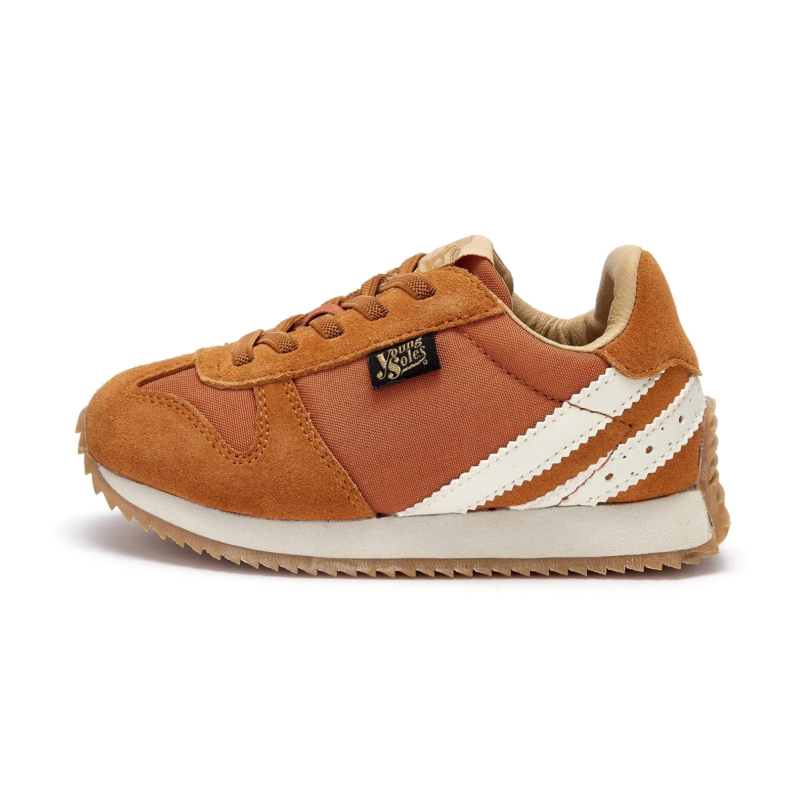 Young Soles Keegan Sneaker Orange Rust